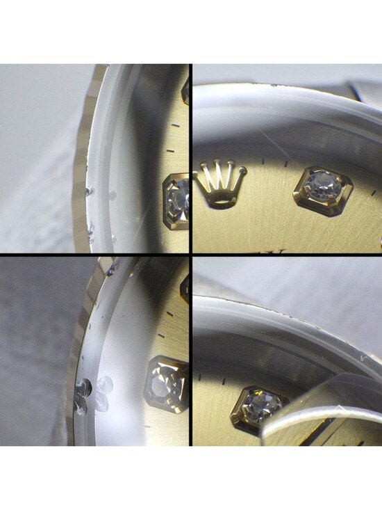 Rolex Datejust T Number 10 Points Diamond Index Sunray Champagne Color Dial main image 9